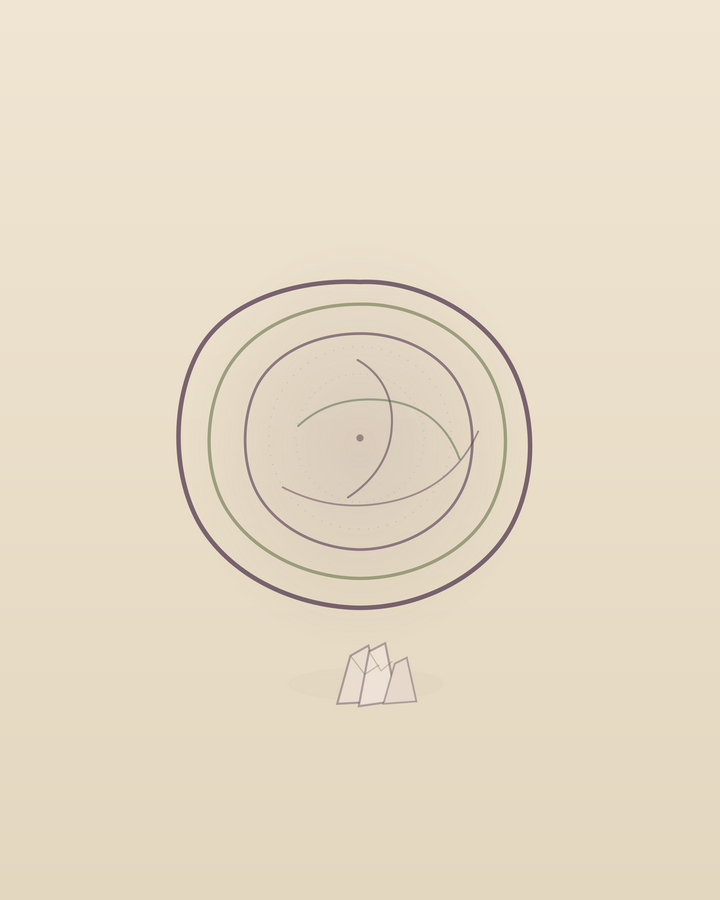 Large preview of Quartz Sigil Study experimental print